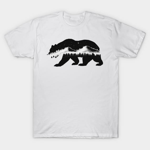 UNREALITY BEAR T-Shirt by unrealitydsgn